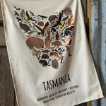 Tasmanian Wildlife Tea Towel